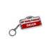 2024 80th Rally Poland WRC Rubber Keyring