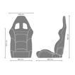 Sparco Italy R500 TORINO Car Seat black