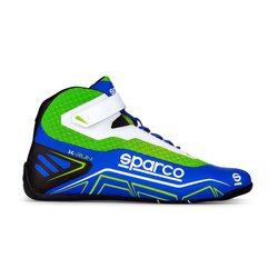 Sparco Italy K-RUN MY20 Kart Shoes Blue/Green