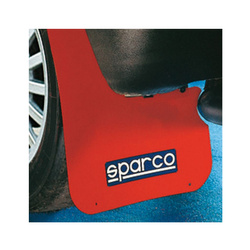 Sparco Italy Mud Flaps - Red