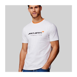  2024 McLaren F1 UK Mens Essentials T-Shirt white