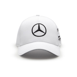 Mercedes AMG F1 LH Trucker Team White Baseball Cap