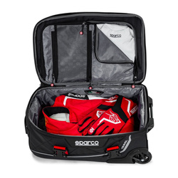 Sparco Italy TRAVEL Trolley Bag black/red