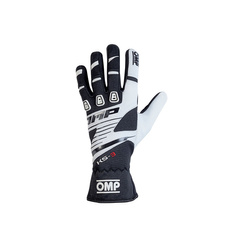 OMP KS-3 MY18 Karting Gloves black/white