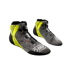 OMP Italy KS-X R 8877-2022 Karting Shoes Black-Yellow