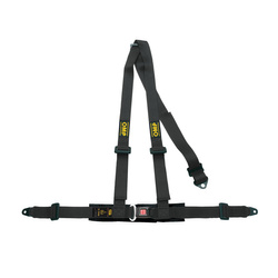 OMP Italy Road 3 - points Safety Belts ECE, DA504 Black