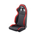 Sparco Italy R100 Black and Red Tuning Car Seat