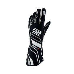 OMP Italy ONE-S MY20 Racing Gloves Black (FIA)