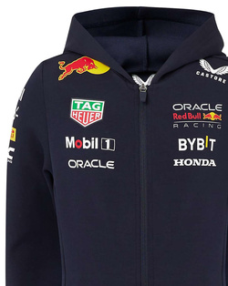 2024 Red Bull Racing Kids Full Zip Team Hoodie