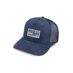 Sparco Italy Mens TRUCKER Cap navy blue