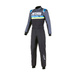 Alpinestars Italy KMX-9 V2 GRAPH4 Karting Suit Black/Grey (CIK)