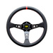 OMP Italy CORSICA BLACK-RED Leather Steering Wheel