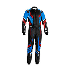 Sparco Italy PRIME K MY20 Karting Suit black/blue (with homologation CIK-FIA)