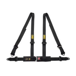 OMP Italy Road 4 - points Safety Belts ECE, DA505 Black