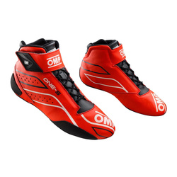 OMP Italy ONE-S MY20 Rally Shoes Red (FIA homologation)