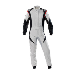 OMP Italy FIRST-EVO MY20 Racing Suit Silver (FIA homologation)