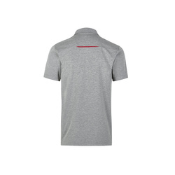 2021 Porsche Germany Mens Logo Polo Shirt Grey