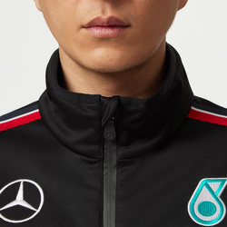  Mercedes AMG Germany F1 Team Mens Softshell Jacket Black