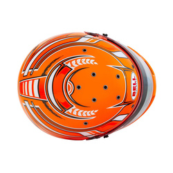 Bell USA KC7-CMR Champion Full Face Helmet Orange