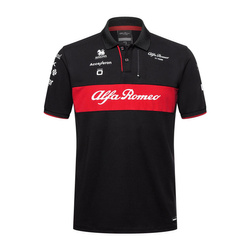  Alfa Romeo Italy F1 Mens Team Polo Shirt 