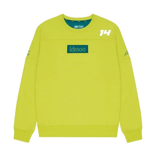 2024 Aston Martin UK Mens Alonso Kimoa Patch Sweatshirt
