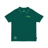  Aston Martin UK F1 Mens Alonso Kimoa Polo shirt green