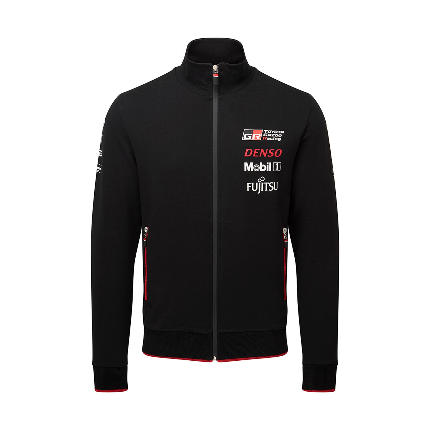 Toyota Gazoo Racing Men s Full zip Sweatshirt Black from Toyota Gazoo Racing product ID 19084 Sweatshirts Mens online store TopRacingShop