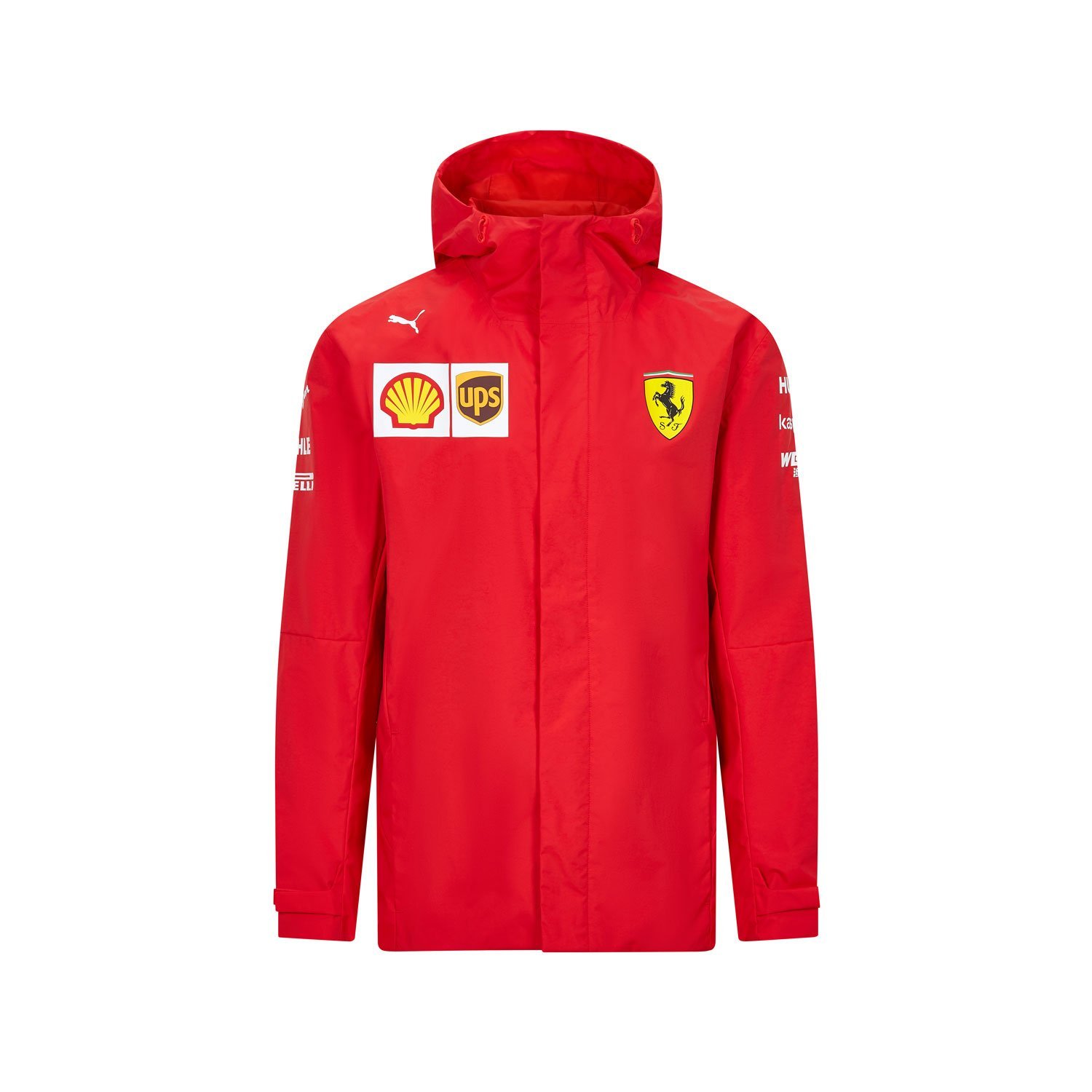 2021 Ferrari Italy F1 Team Mens Rain Jacket | Clothing \ Wind Jackets ...