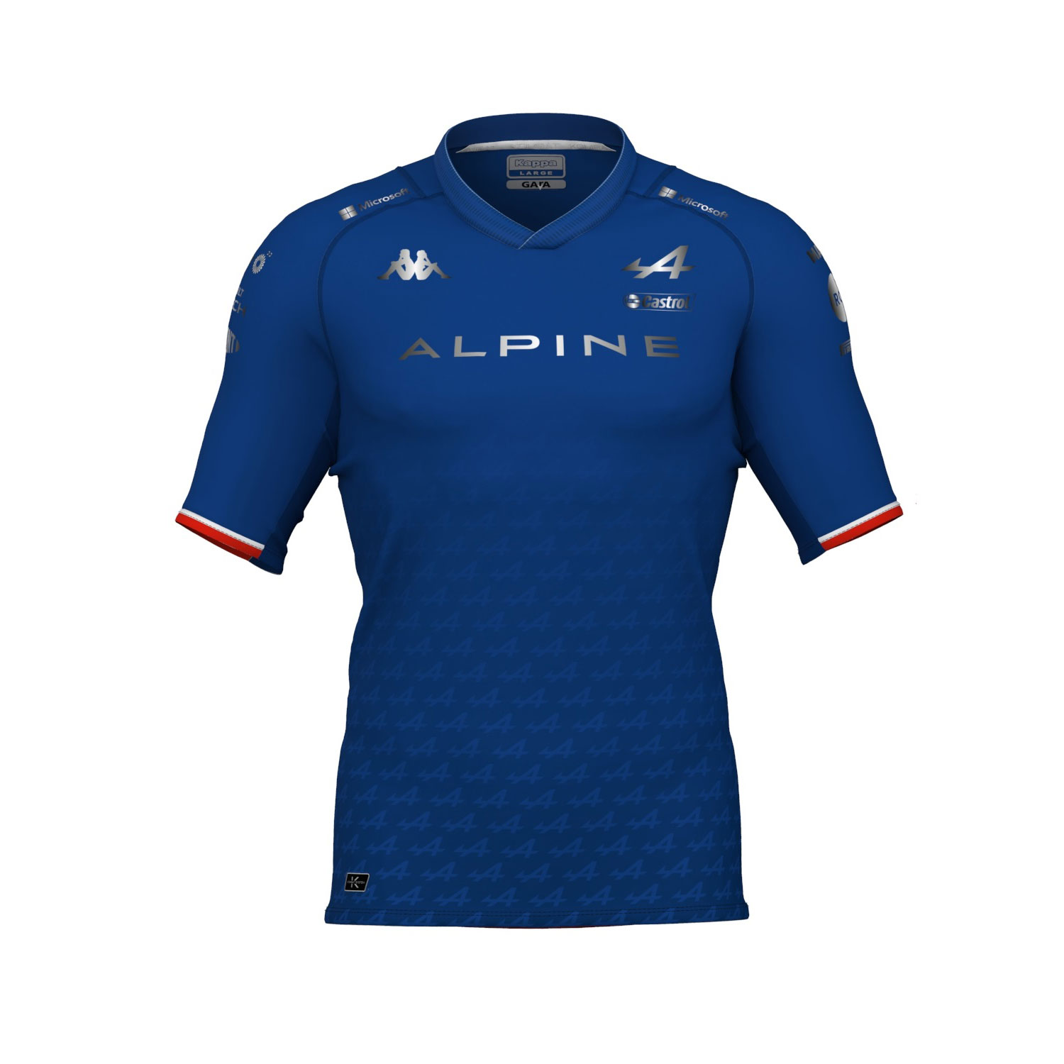2022 Team Esteban Ocon Alpine Racing F1 Men's Team T-shirt Esteban Ocon ...