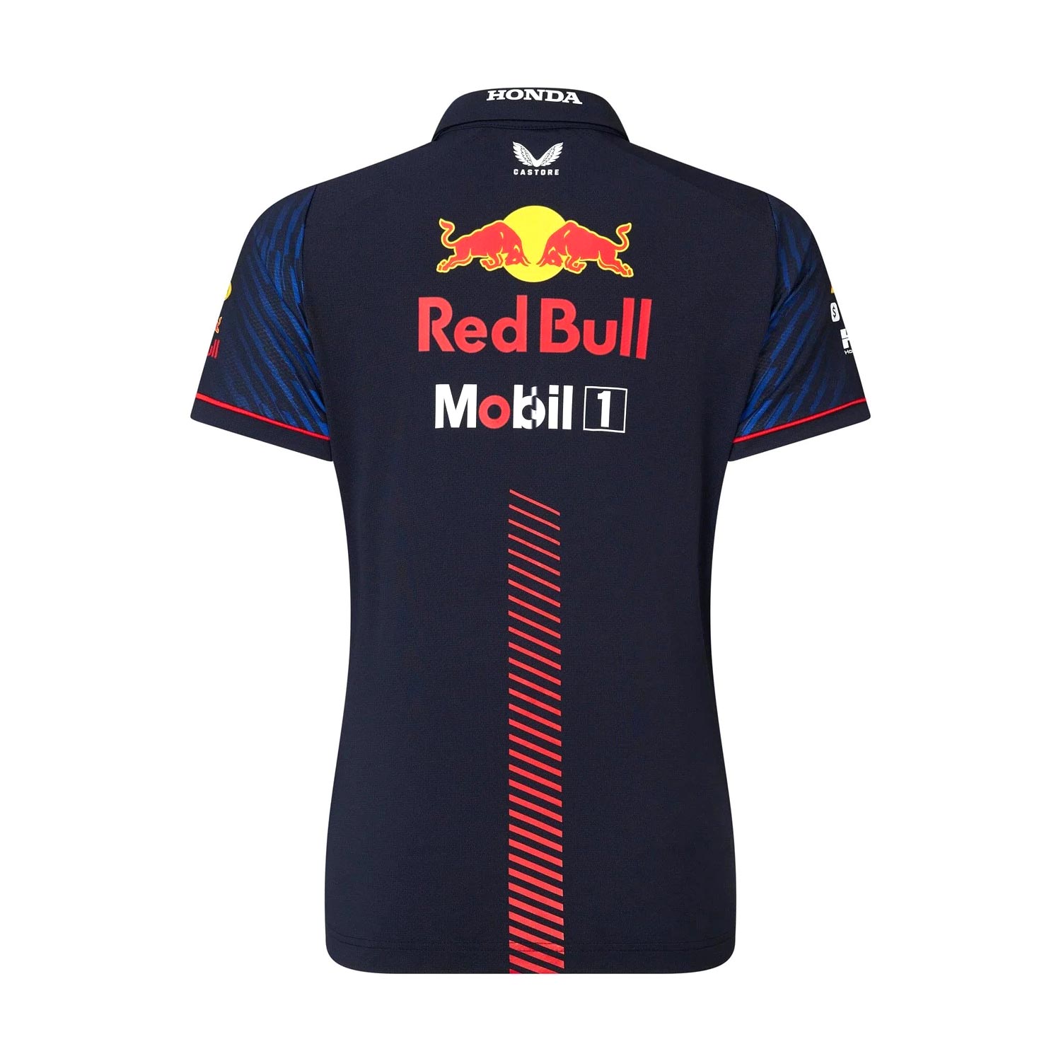 Red Bull Racing F1 Men's 2023 Max Verstappen Team Polo Shirt- Navy