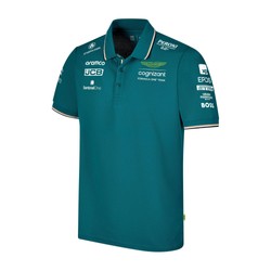  Aston Martin UK F1 Mens Team Polo shirt