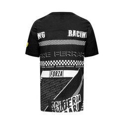  Ferrari F1 Mens Graphic T-shirt black