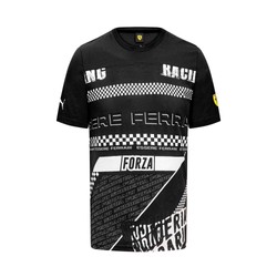  Ferrari F1 Mens Graphic T-shirt black