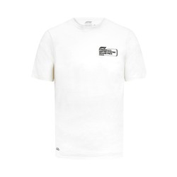  Formula 1 Mens Austin RS T-shirt White