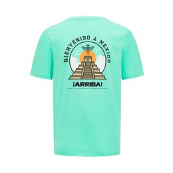  Formula 1 Mens Mexico RS T-shirt Green