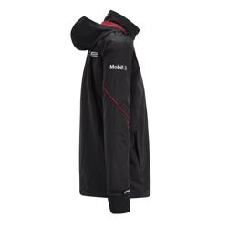 2021 Porsche Germany Mens Team Rainjacket Black