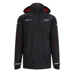 2021 Porsche Germany Mens Team Rainjacket Black