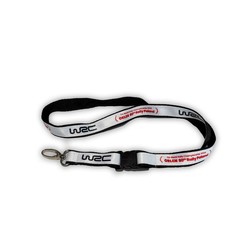 2024 80th Rally Poland WRC Lanyard white