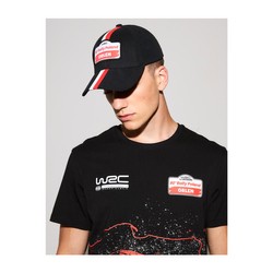 2024 80th Rally Poland WRC Mens Stripe Baseball Cap black