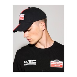 2024 80th Rally Poland WRC Mens Stripe Baseball Cap black