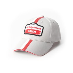 2024 80th Rally Poland WRC Mens Stripe Baseball Cap grey