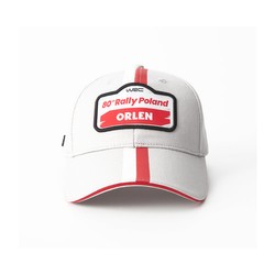 2024 80th Rally Poland WRC Mens Stripe Baseball Cap grey