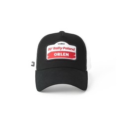 2024 80th Rally Poland WRC Mens Trucker Baseball Cap black