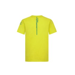 2024 Aston Martin Aramco F1 Kids Graphic Lime T-Shirt