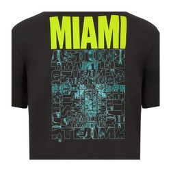 2024 Aston Martin Aramco F1 Men's Midnight Miami T-Shirt