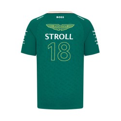 2024 Aston Martin Aramco F1 Men's Stroll Team T-Shirt