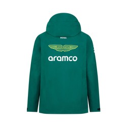 2024 Aston Martin Aramco F1 Men's Team Rain Jacket