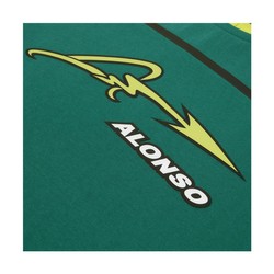 2024 Aston Martin UK Mens Alonso Kimoa Band T-shirt green