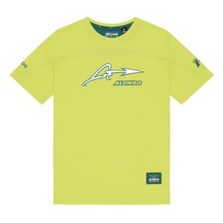 2024 Aston Martin UK Mens Alonso Kimoa Band T-shirt lime