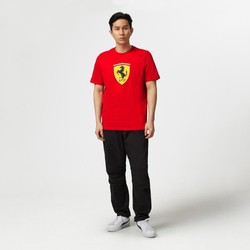 2024 Ferrari F1 Mens Shield T-shirt red